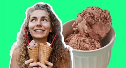 Esta es la receta definitiva para preparar un rico helado de chocolate casero