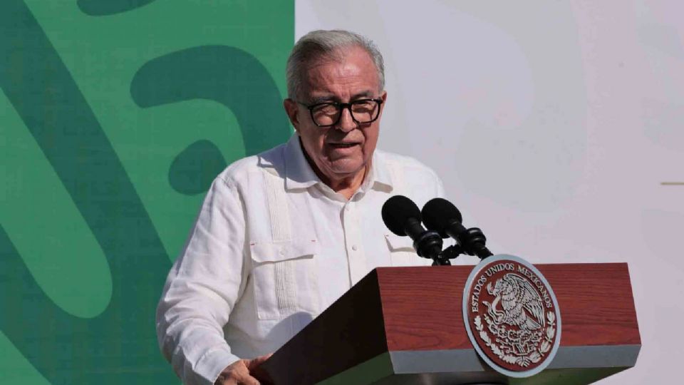 Rubén Rocha, gobernador de Sinaloa.