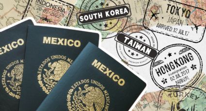¿A qué países de Asia se puede viajar solo con el pasaporte mexicano?