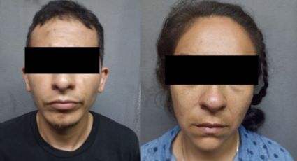 Detienen a pareja con billetes falsos en Apodaca, NL
