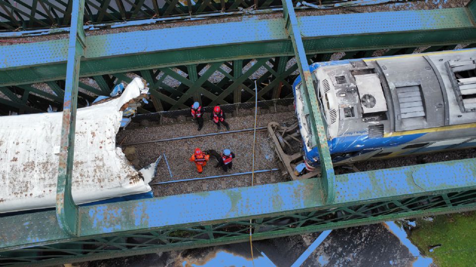 Choque de tren se registra en Argentina.