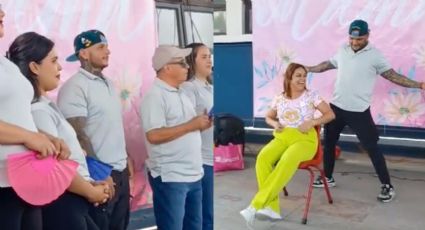 Maestro de Monterrey causa revuelo en festejo del Día de las Madres