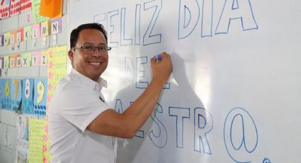 Héctor Castillo trabaja de la mano con el magisterio