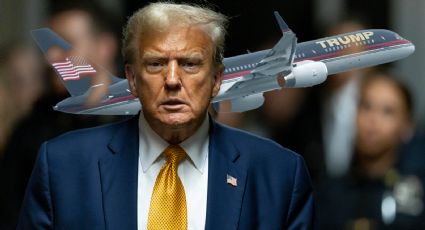 Avión de Donald Trump sufre percance en el aeropuerto de Florida, al chocar contra un jet privado