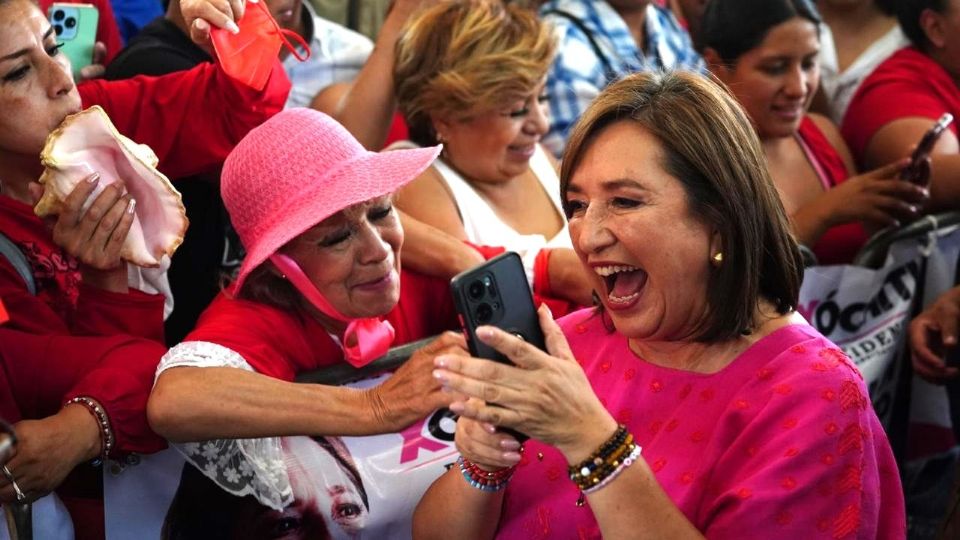 Xóchitl Gálvez, candidata presidencial.