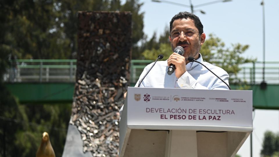 Martí Batres, jefe de Gobierno de la CDMX.