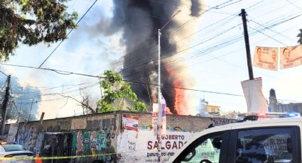 Se registra fuerte incendio en la Alcaldía Tláhuac; esto se sabe