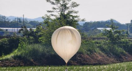 Corea del Norte lanza globos llenos de excremento a Corea del Sur que podrían explotar en cualquier momento