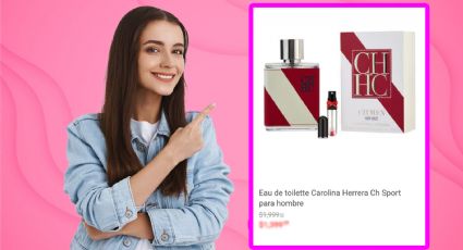 Liverpool: Perfume Carolina Herrera para hombre tiene descuento de 600 pesos