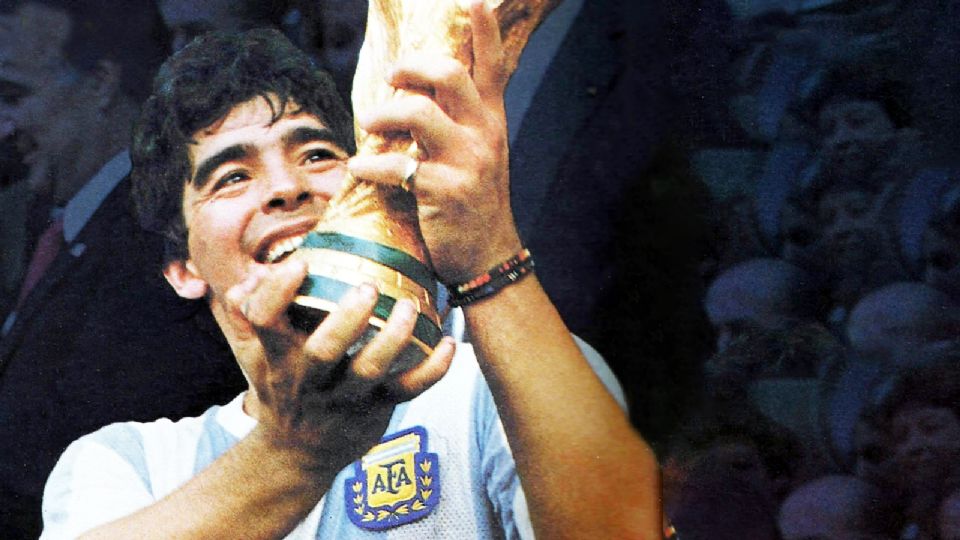 Diego Armando Maradona, exfutbolista argentino.