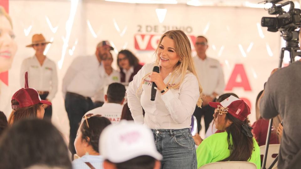 Claudia Delgadillo, candidata de Morena en Jalisco.