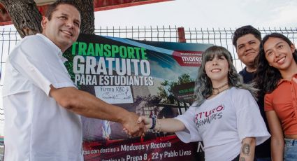 Arturo Benavides promete transporte gratuito a estudiantes de Guadalupe