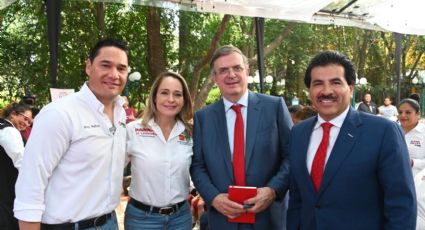 Hannah De la Madrid y Marcelo Ebrard presentan Pabellón México rumbo al Mundial 2026