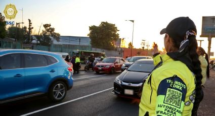 Alista SSC operativo de seguridad vial en marcha del 'Halconazo'