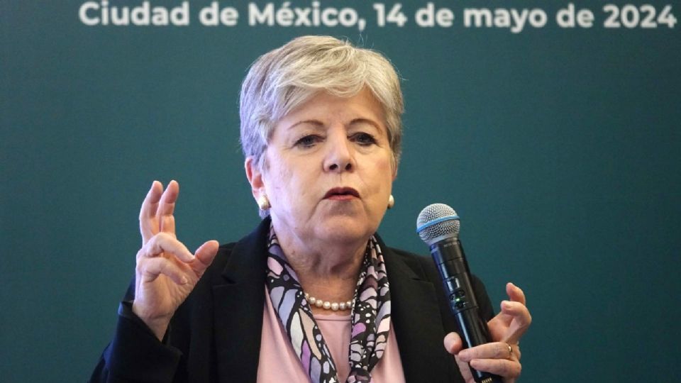 Alicia Bárcena, titular de la Secretaria de Relaciones Exteriores.