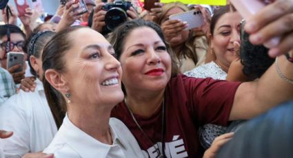 Así recibieron a Claudia Sheinbaum en el aeropuerto de Monterrey | VIDEO