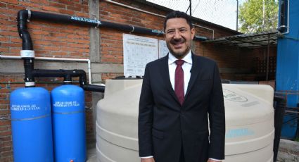 CDMX: Concluye instalación de Sistemas de Captación de Agua de Lluvia en primarias y secundarias