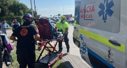 Accidente vehicular en carretera a Laredo deja seis lesionados