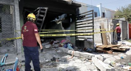 Muere bebé en explosión de vivienda en Escobedo