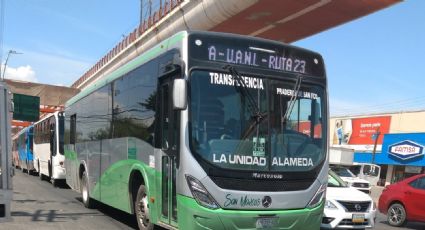 Suspenden servicio algunas rutas urbanas debido a Tormenta Tropical Alberto