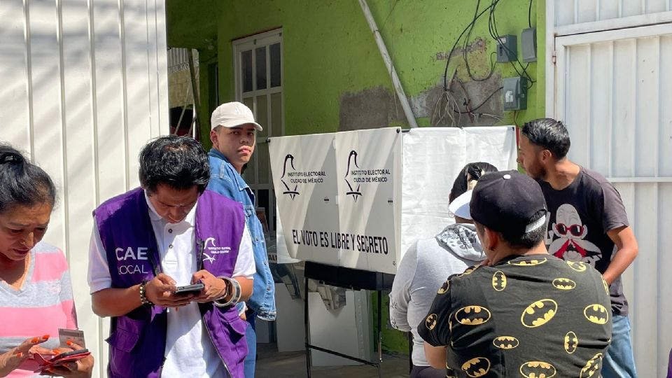 En calma, casillas de votación en Iztapalapa, Gustavo A. Madero y Coyoacán