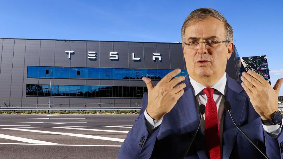 Marcelo Ebrard y Tesla.