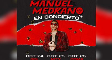 Manuel Medrano anuncia concierto en Monterrey ¿Cuándo y dónde se presentará?