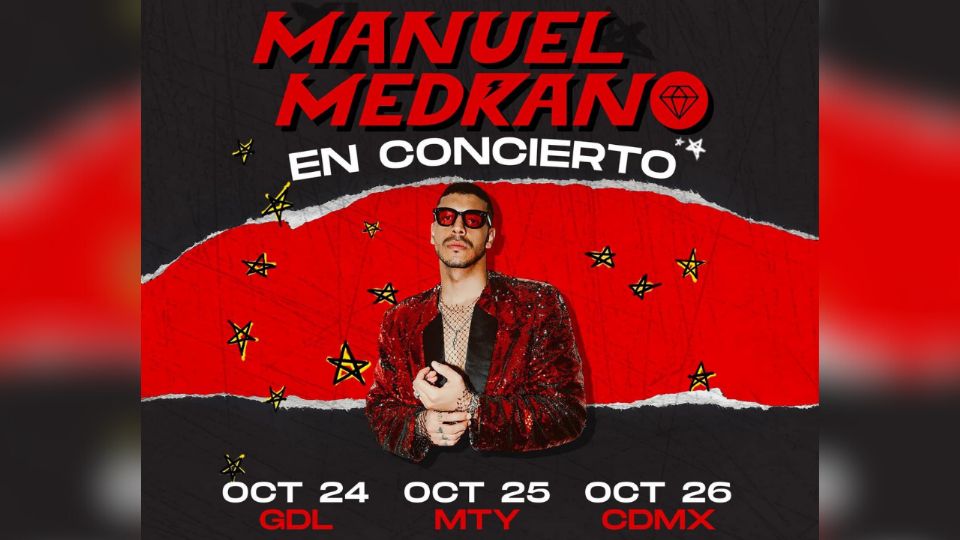 Manuel Medrano anuncia concierto en Monterrey