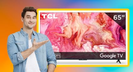 Amazon: Pantalla TCL de 65” tiene descuento de más del 40 % por tiempo limitado