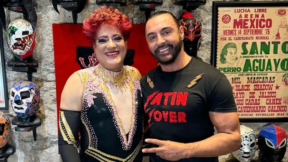 Pimpinela y Latin Lover forman parte del cartel especial de la Lucha Libre AAA en el Show Center Complex este fin de semana en Monterrey.