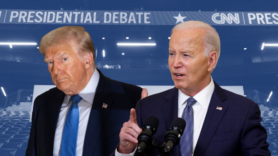 Donald Trump y Joe Biden debatirán por primera vez rumbo a las elecciones en EU.