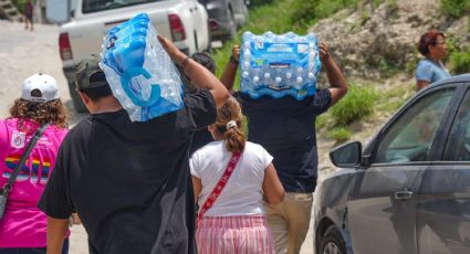 Llevan apoyos a vecinos de la colonia Torres de Guadalupe en García
