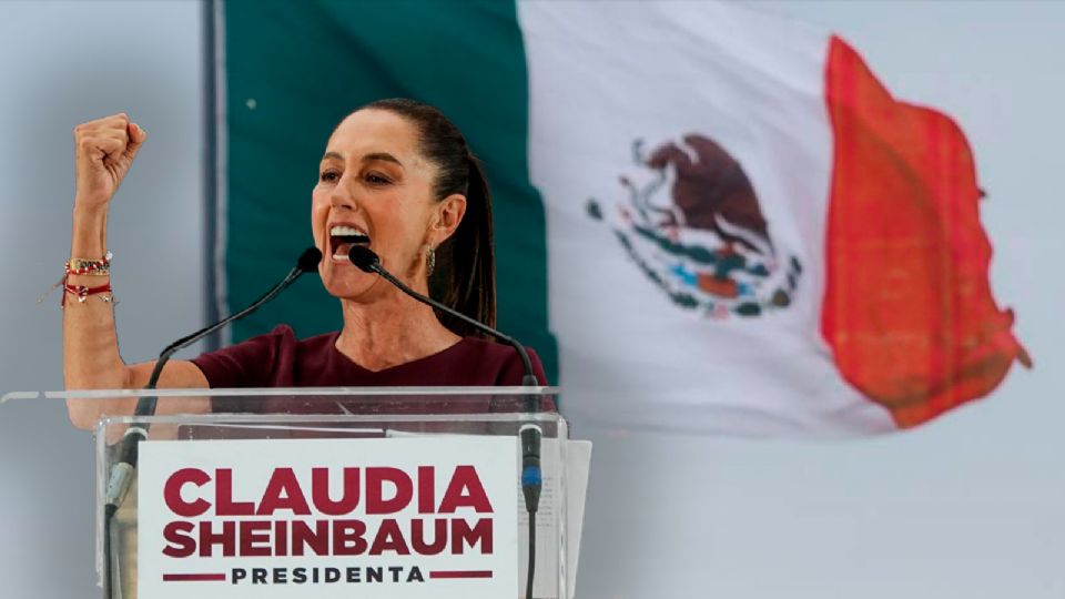 Claudia Sheinbaum se perfila como presidenta de México, según conteo rápido.