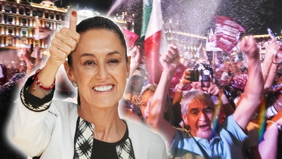 Con más de 33 millones de votos, según el conteo del PREP, Claudia Sheinbaum será la primera Presidenta de México