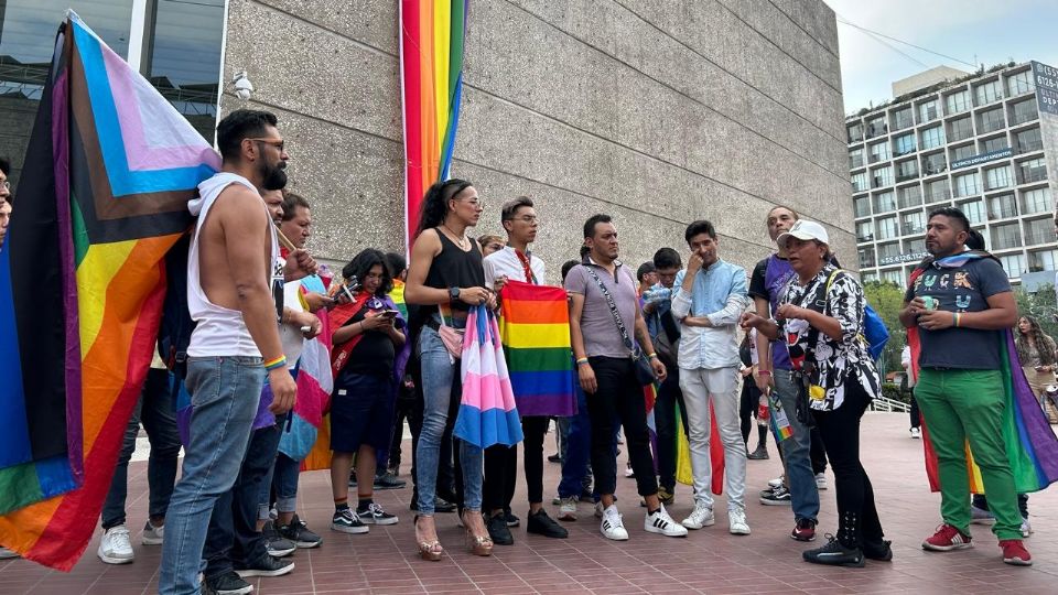 Protesta de la comunidad LGBT.