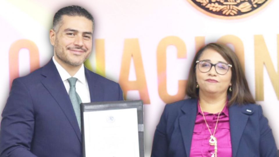 García Harfuch recibe constancia oficial como Senador por la CDMX.