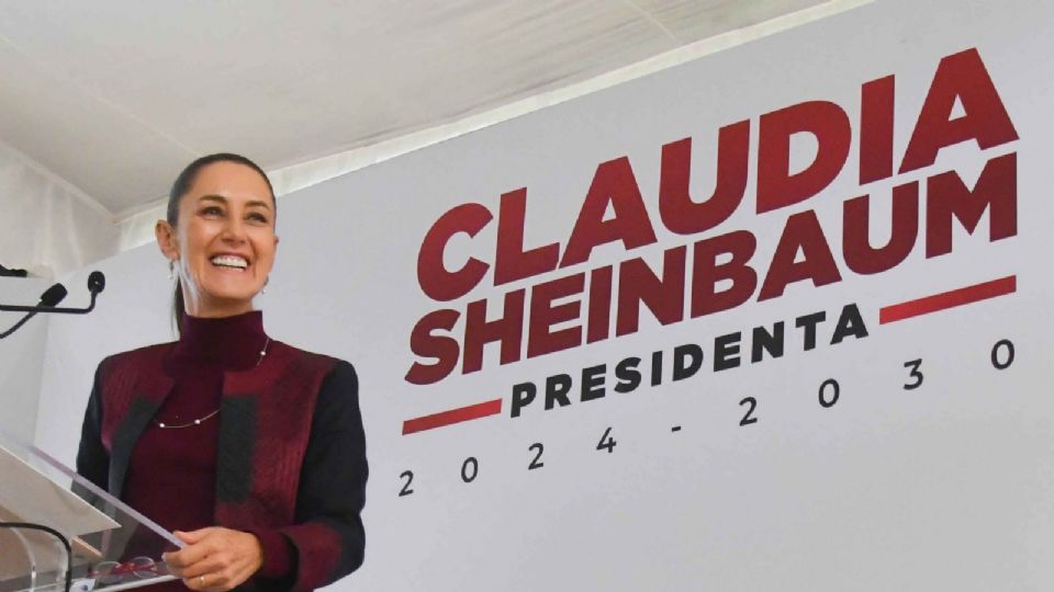 Claudia Sheinbaum, virtual presidenta electa.