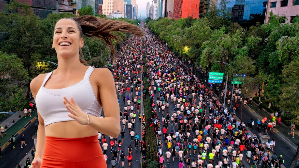 La ruta de los 21 Km del Medio Maratón se desarrollará sobre Paseo de la Reforma de la CDMX.