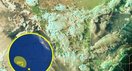 Se forma zona de baja presión con potencial de convertirse en tormenta tropical: SMN