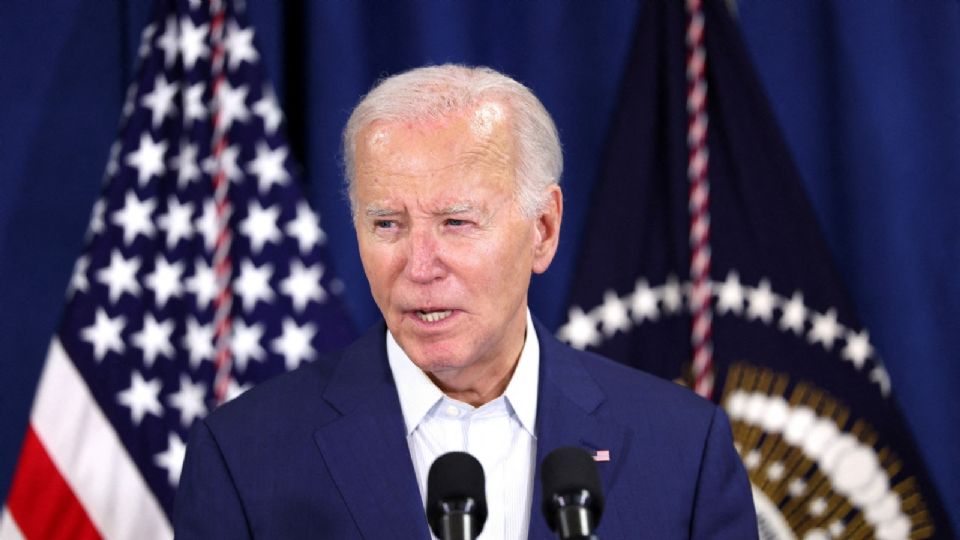 Foto de Archivo: El presidente de Estados Unidos, Joe Biden, pronuncia unas declaraciones tras el incidente ocurrido en un acto de campaña del expresidente Donald Trump, en Rehoboth Beach, Delaware, Estados Unidos. 13 de julio de 2024.