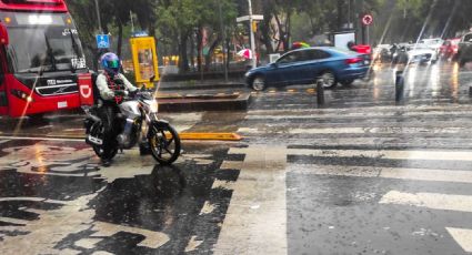 Activan Alerta Amarilla por lluvias fuertes en CDMX