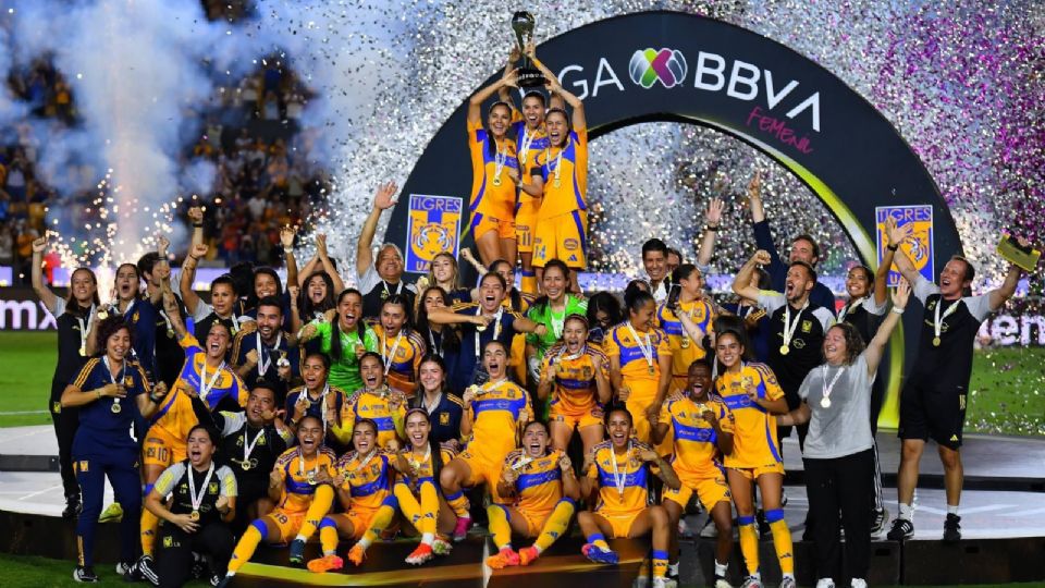 Tigres Femenil se corona campeón de Campeonas