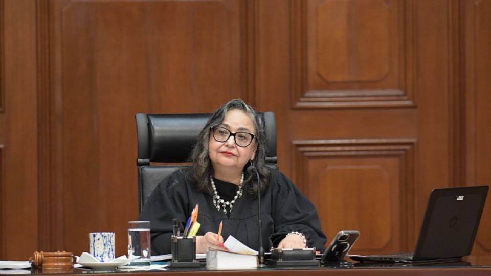 Norma Piña, ministra presidenta de la SCJN.