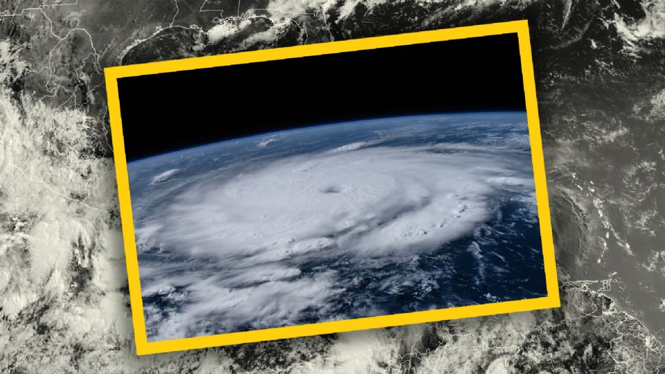Se han revelado imágenes del huracán 'Beryl' visto desde el espacio.