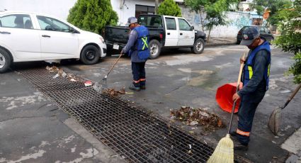San Nicolás realiza limpieza pluvial ante pronóstico de lluvias