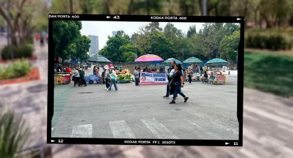 Comerciantes informales de la Alameda se repliegan ante presencia de policías antimotines