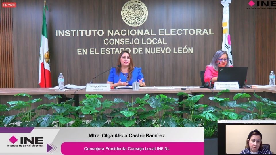 La vocal ejecutiva del Consejo, Olga Alicia Castro, informó que la anulación de 2 mil 516 votos en los distritos federales 01 y 13 em Santa Catarina y Salinas Victoria.