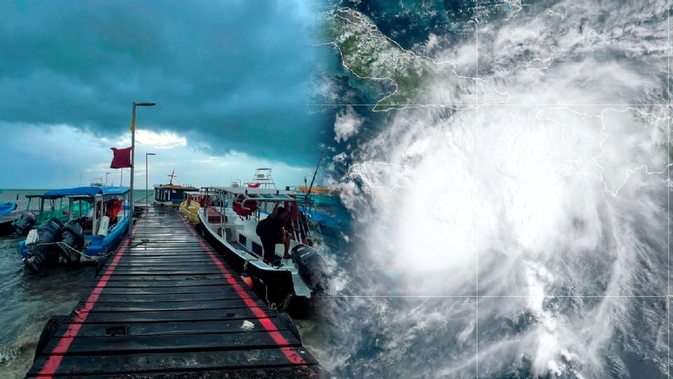 Activan Alerta Naranja en algunos municipios de Quintana Roo, por el huracán 'Beryl'