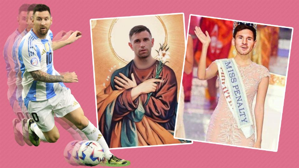 Los usuarios reprocharon a Messi fallar un penal y aclamaron al portero Dibu Martínez por sus atajadas.