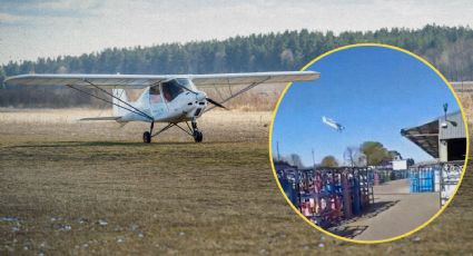 Tragedia en Argentina: Momento exacto del impacto de una avioneta contra fábrica | VIDEO